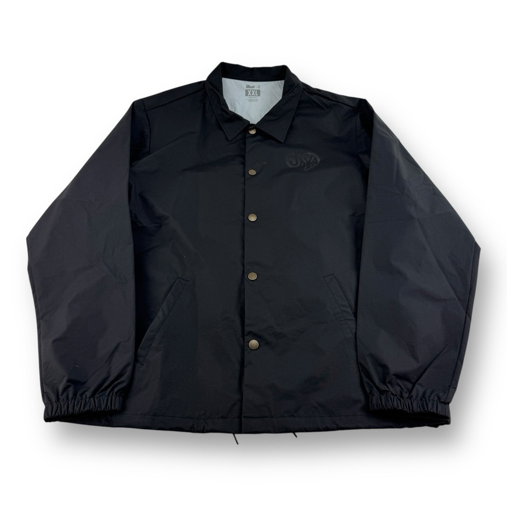 Illest x Jokoy 2XL Black Nylon Snap Up Jacket Made‎ in USA